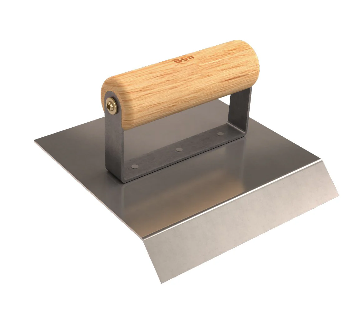 Bon 12-864 Chamfer – Stainless Steel 6-in. X 6-in. Wood Handle