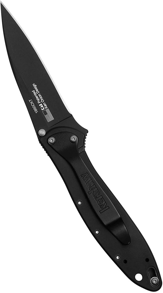 7.0″ Kershaw Leek Assisted Tactical Purple Pocket Knife 1660CKT