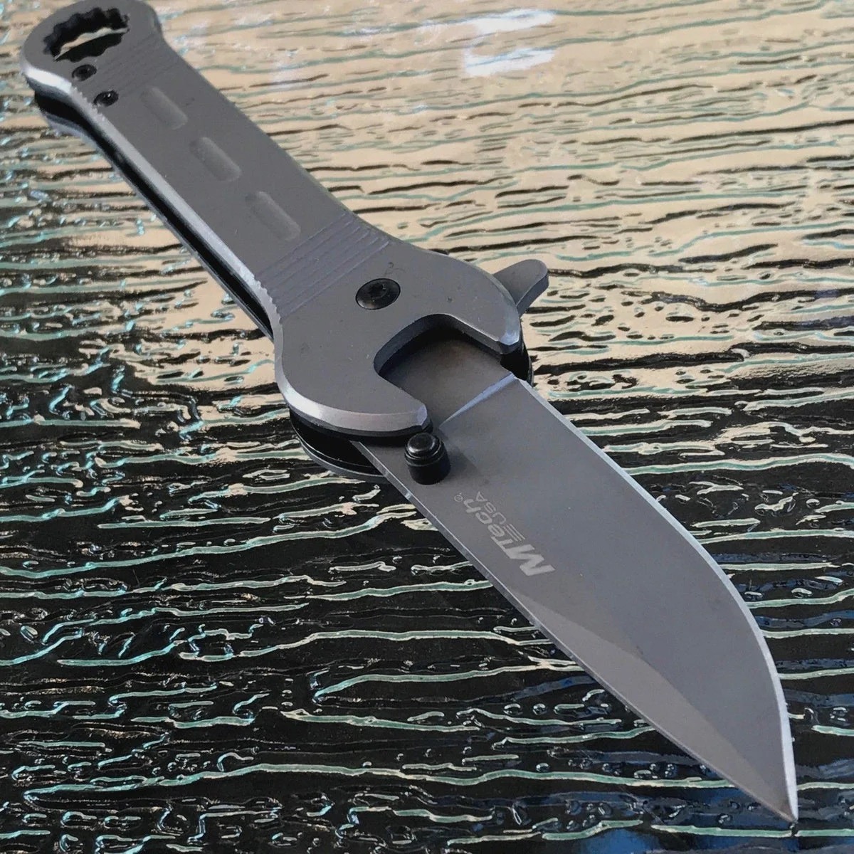 7.5″ MTech USA Multitool Wrench Spring Assisted Pocket Knife