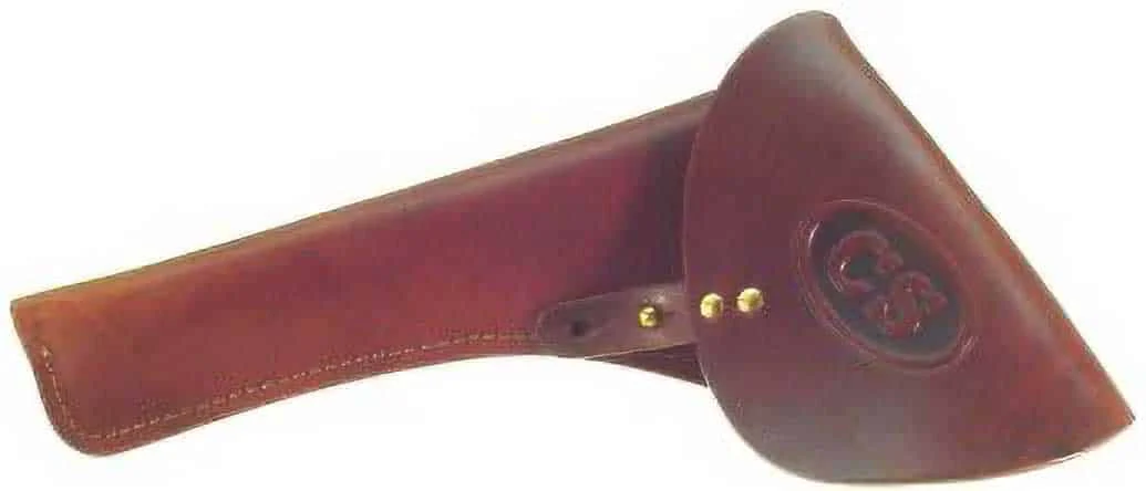 Cavalry Style Flap Holster – Left Hand- CS Embossed