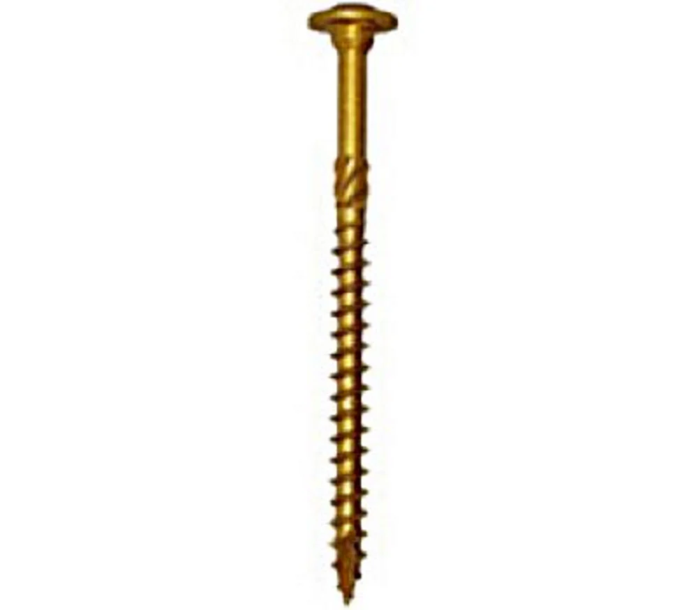 GRK Screws 12307 3/8×14-1/8 Star Drive Washer Head Climatek Coated Steel RSS Rugged Structural Screws, 50/Box
