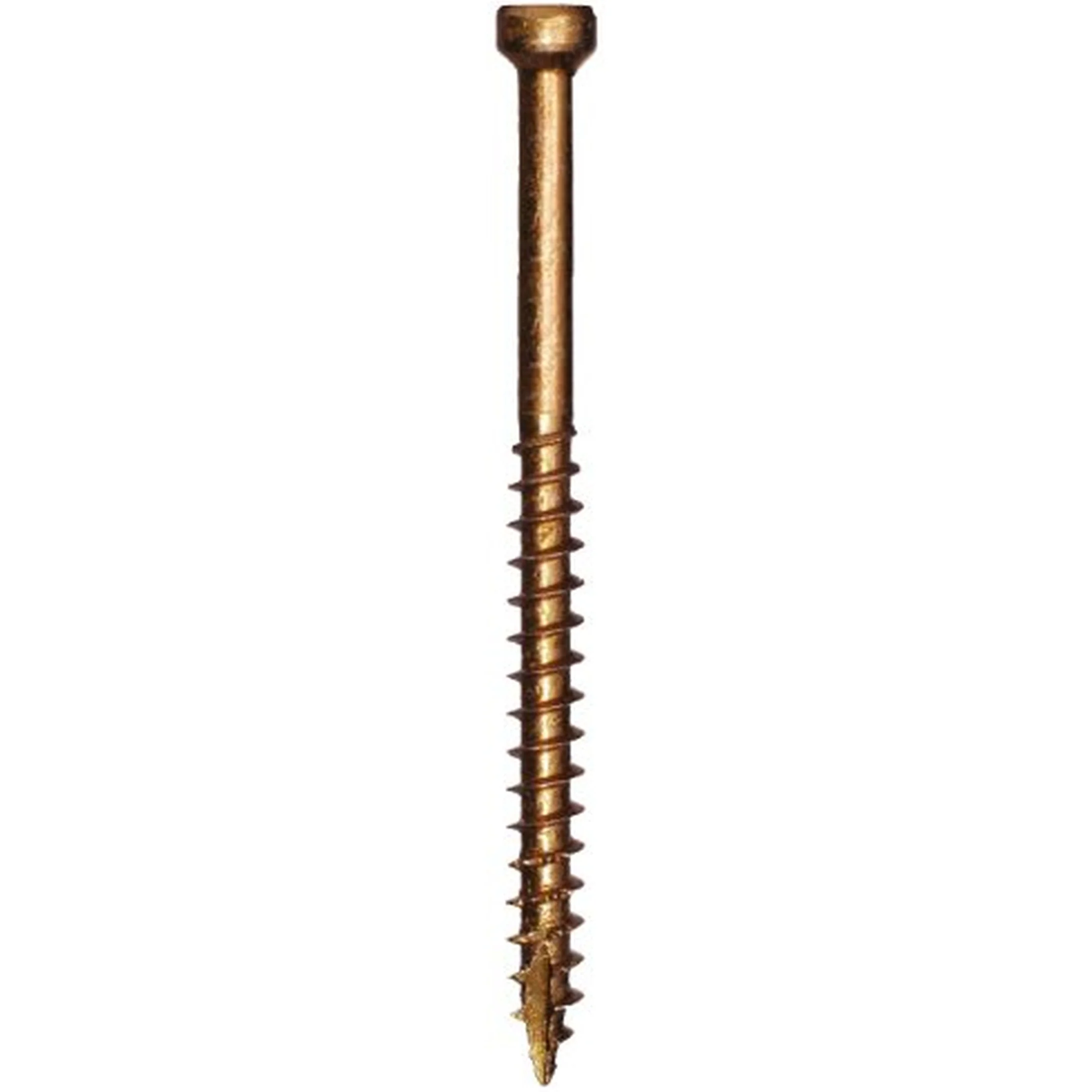 GRK Screws 15730 #8×2-1/2 Star Drive Trim Head Climatek Steel FIN/Trim Screws, 3,500/Box
