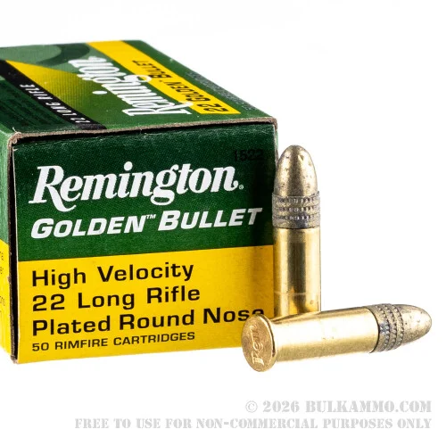 500Rounds of .22 LR Ammo by Remington - 40gr CPRN