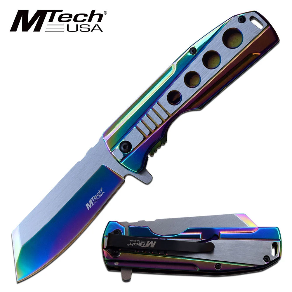 8.25″ Reverse Tanto Blade MTech USA Pocket Knife (MT-A1107RB)