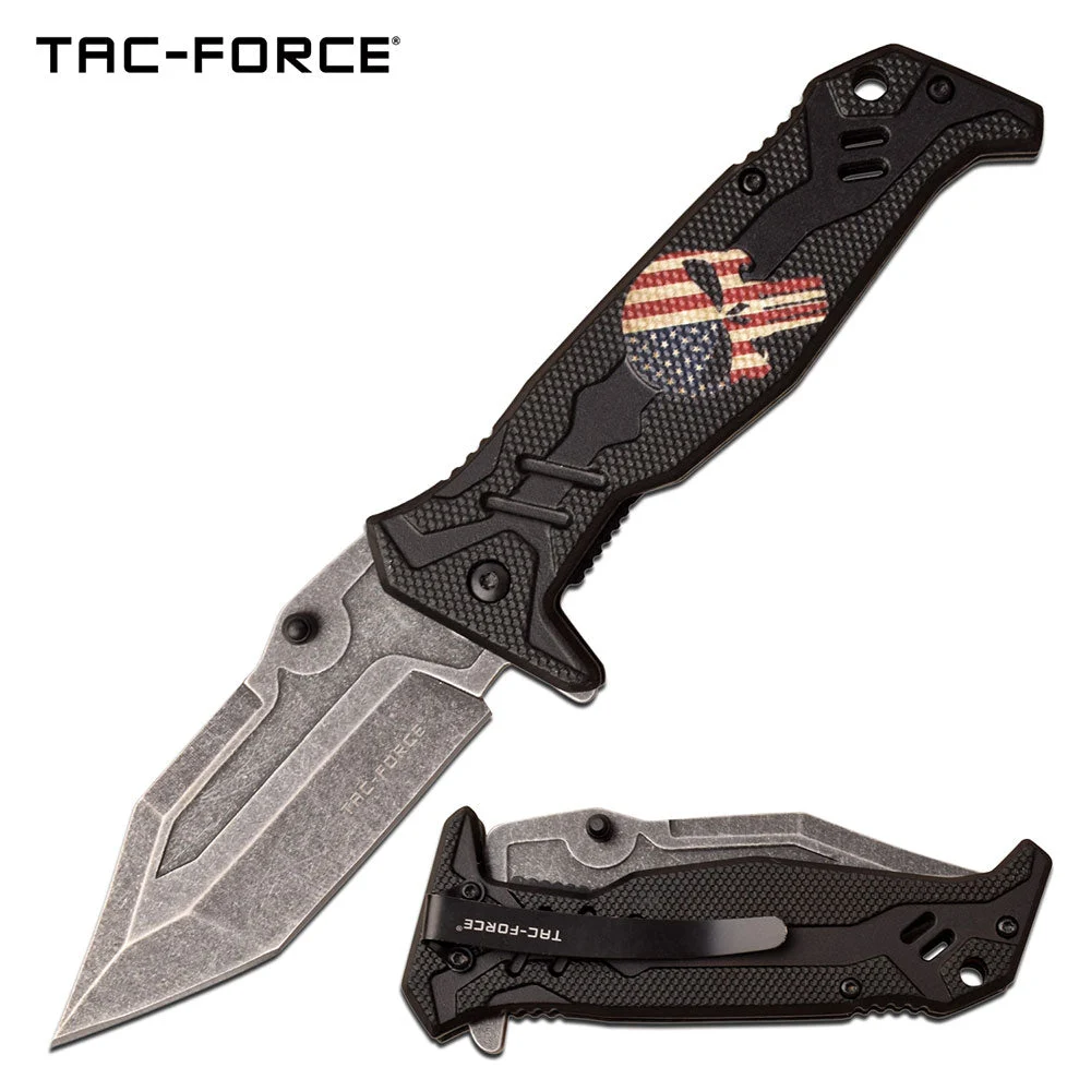 8.25″ Tac Force Speedster Model Assisted Folding Knife TF-1025BK