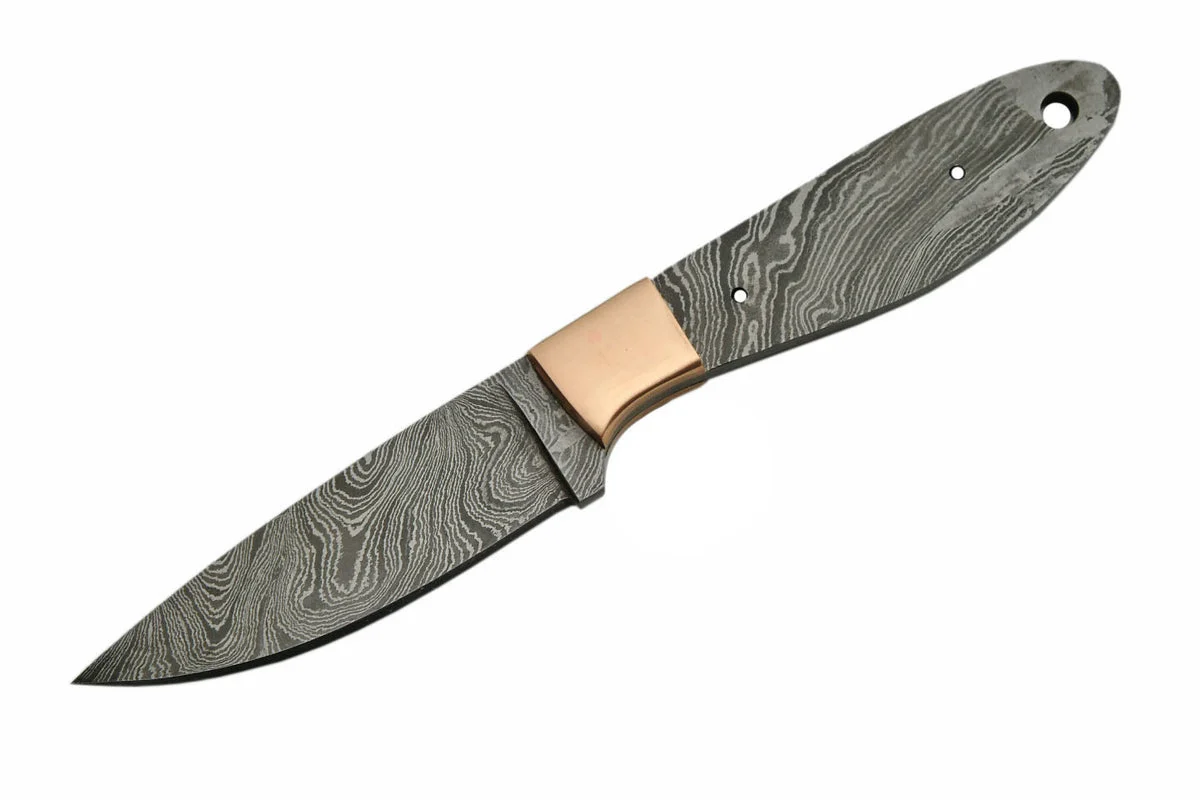 8.5″ Handmade Custom Damascus Knife Blank