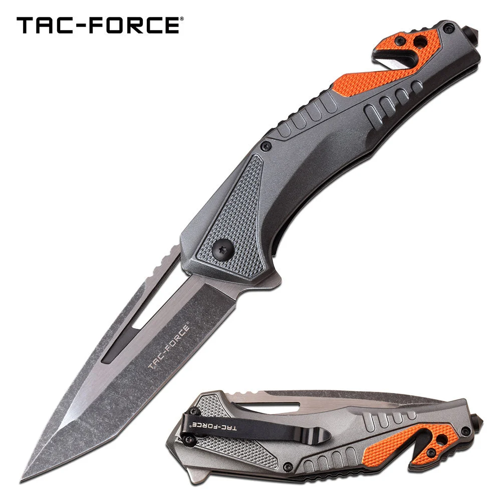 8.75″ Tac Force Speedster Model Assisted Folding Knife TF-1015OGY