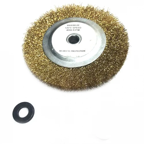 [80310-068-1] 6in Wire Wheel 1/2in Arbor for WEN 4276