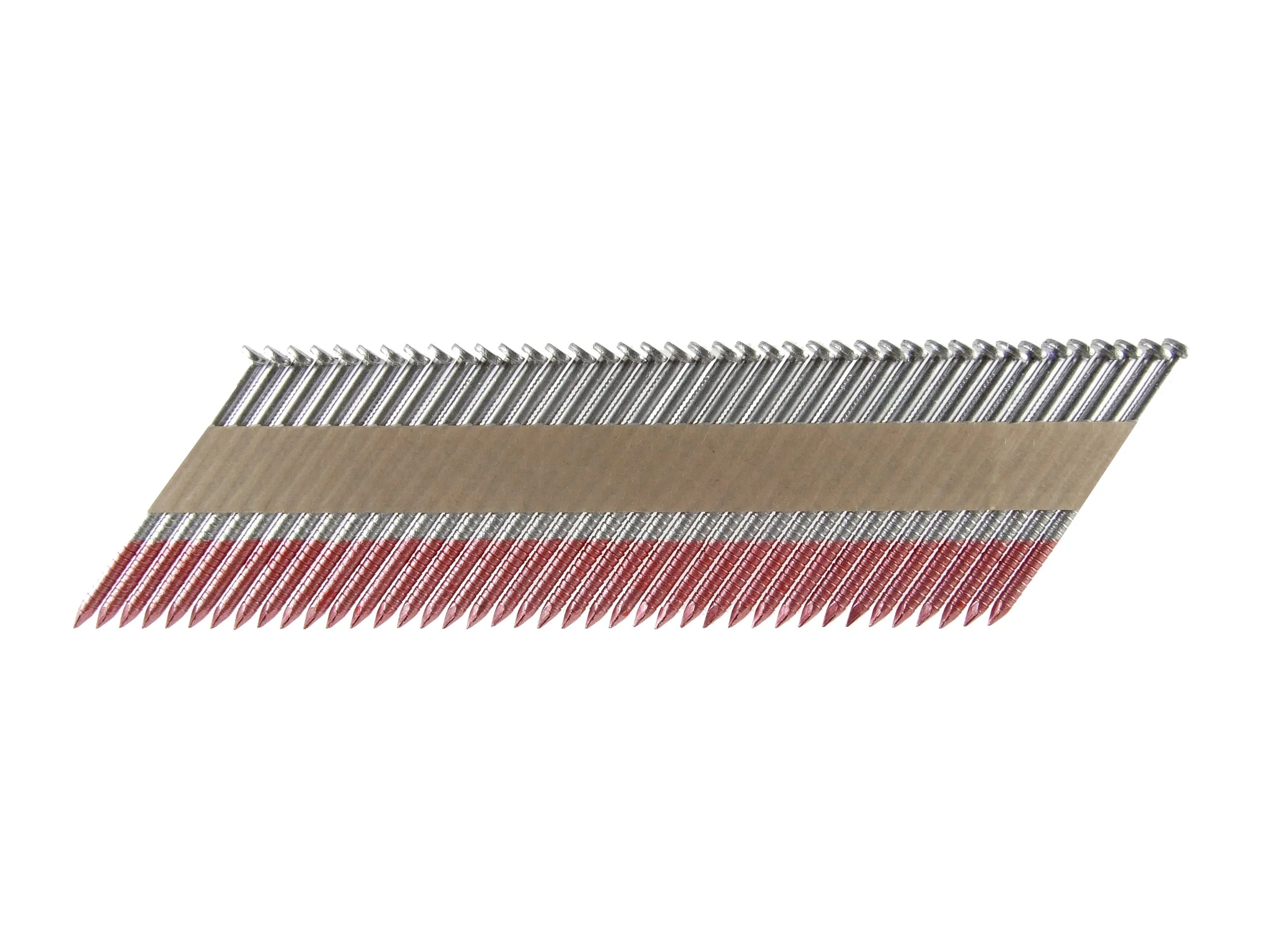 B&C Eagle A314X120HDR/33 Offset Round Head 3-1/4-Inch x .120 x 33 Degree Hot Dip Galvanized Ring Shank Paper Tape Collated Framing Nails (500 per box)