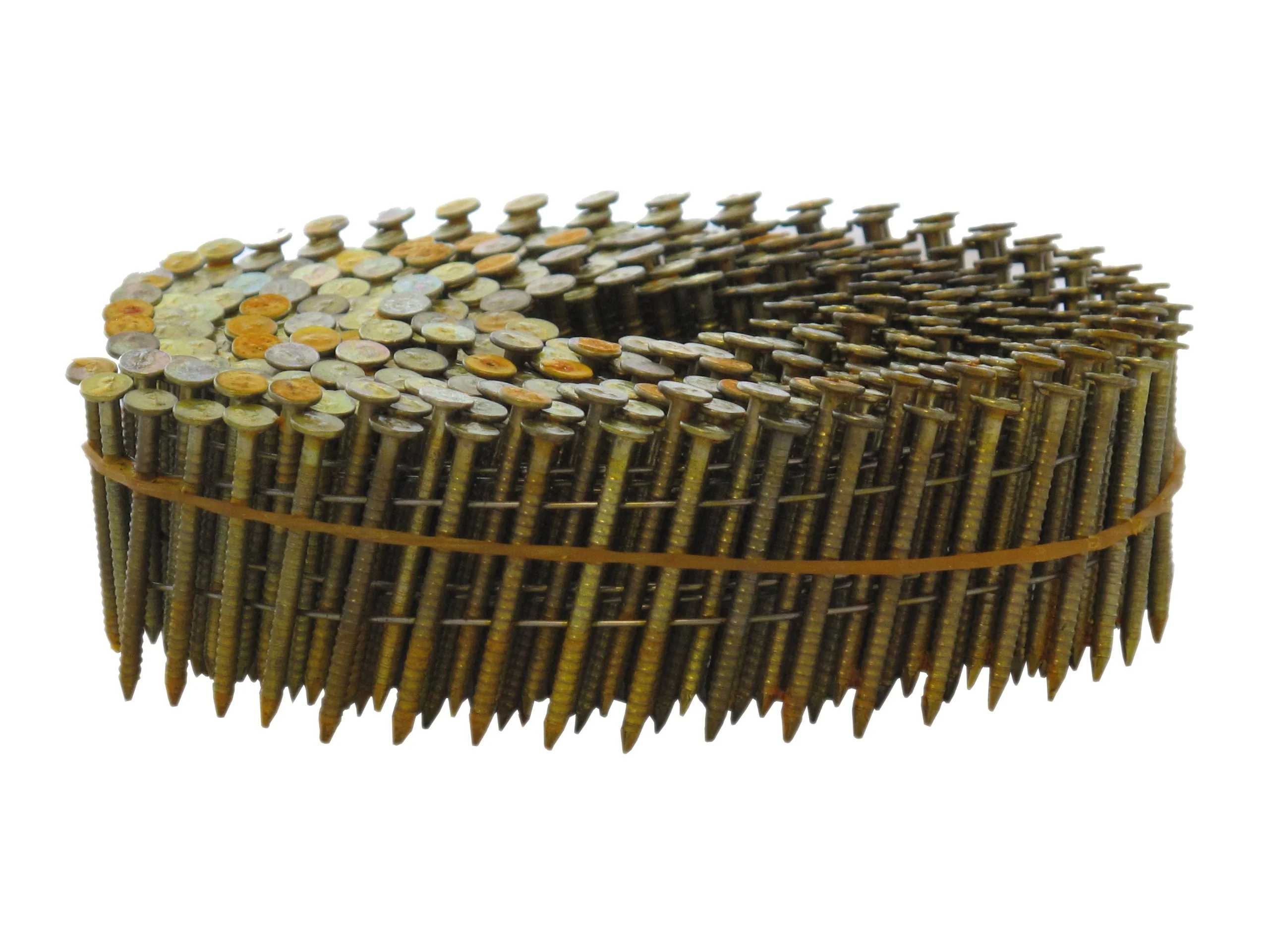 Spotnails CW4D083RG 1-1/2×083 15-Degree Wire Coil Electro Galvanized Ring Shank Nails, 14,000/Box