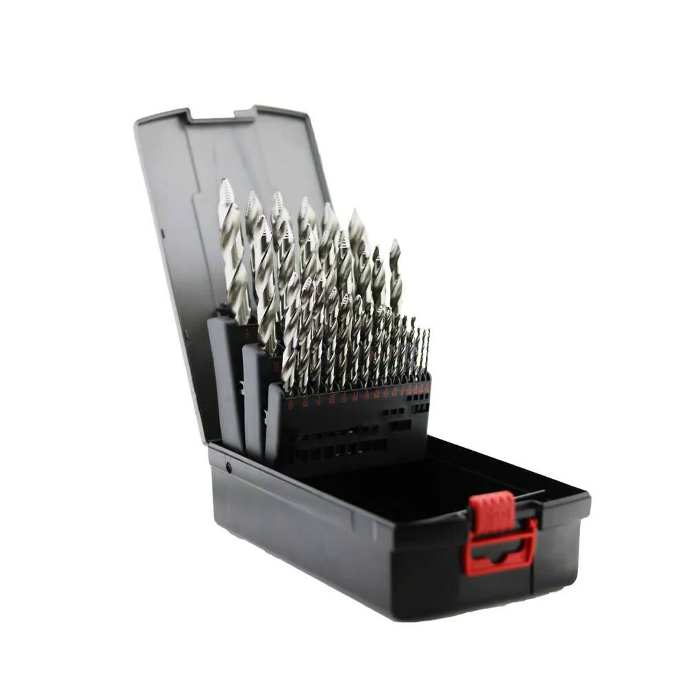 Smart Step Twist Drill Bit Set – HSS – Imperial – 29 Pieces
