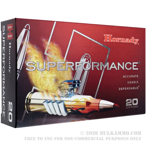 20 Rounds of .308 Win Ammo by Hornady - 150gr Interbond