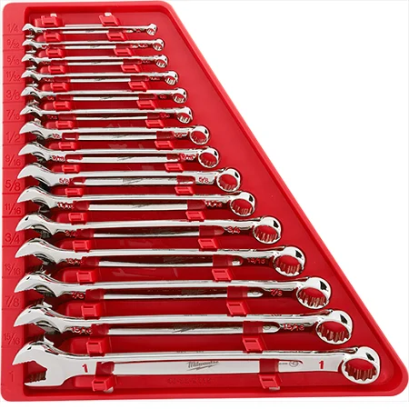 Milwaukee 15 Piece SAE Combination Wrench Set