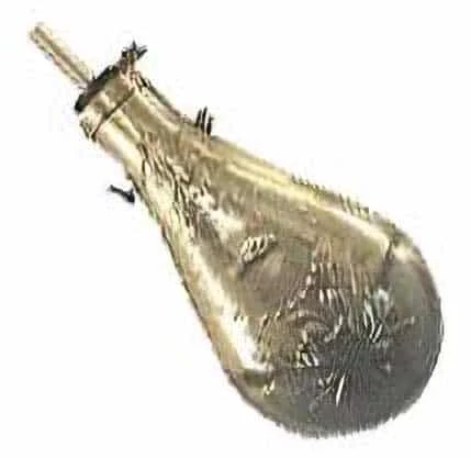 Zouve Peace Flask – Brass