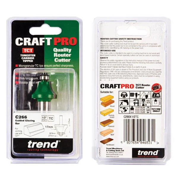 TrendGuided glazing bar cutter – C266X1/2TC