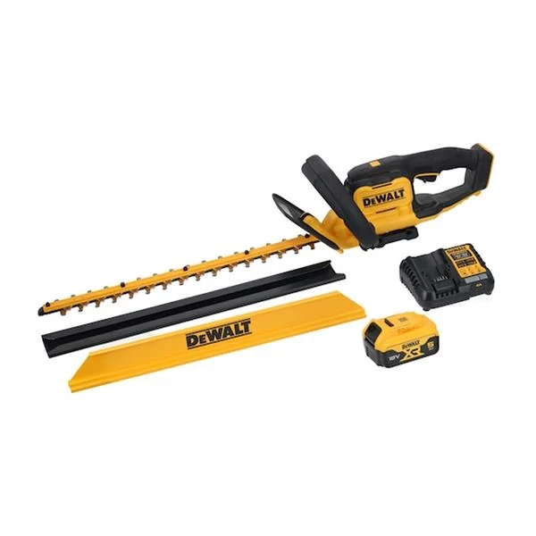 DeWaltDCMHT564P1 – 18v XR 55cm – 25mm Cordless Hedge Trimmer – 1x5Ah Battery
