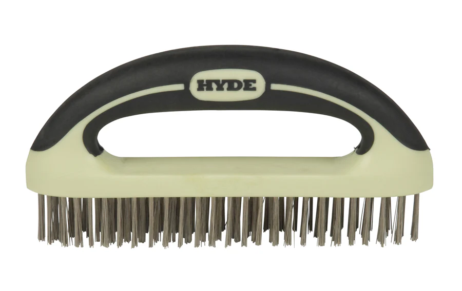 8″ Stainless Steel MAXXGRIP PRO Scrub Brush