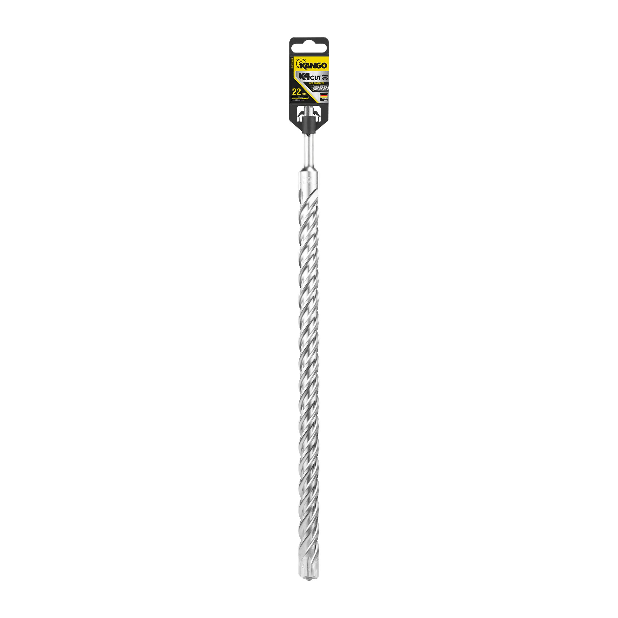 22mm x 450mm K4 SDS Plus Drill Bit