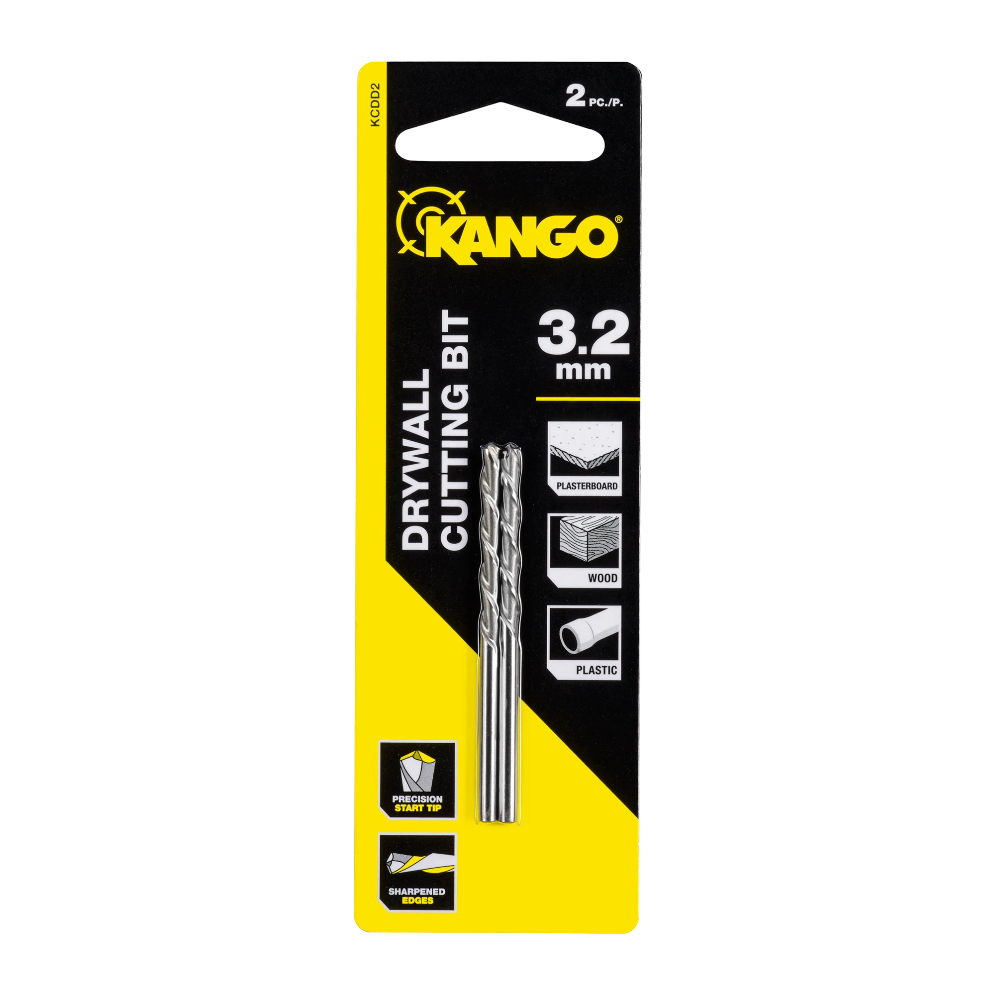 3.2mm Drywall Cutting Bit 2 Pack