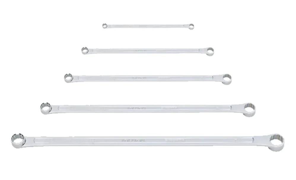 POWERDRIV (12-Point) Double Box End Wrench Extra Long Package – 5 pieces