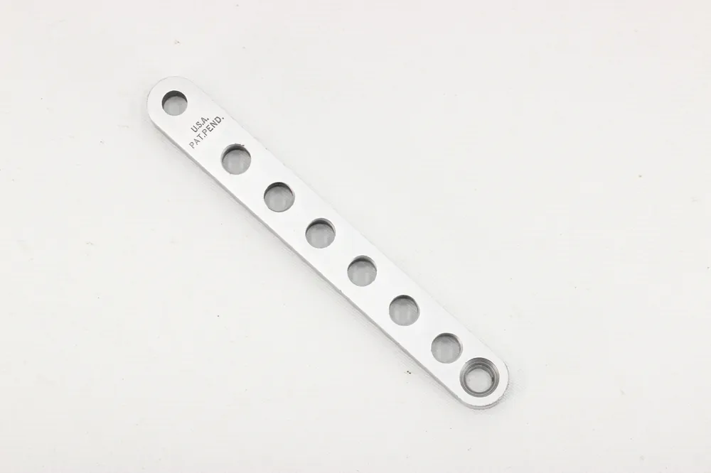 Target Rifle Forearm Adjustment Base – Satin Chromium