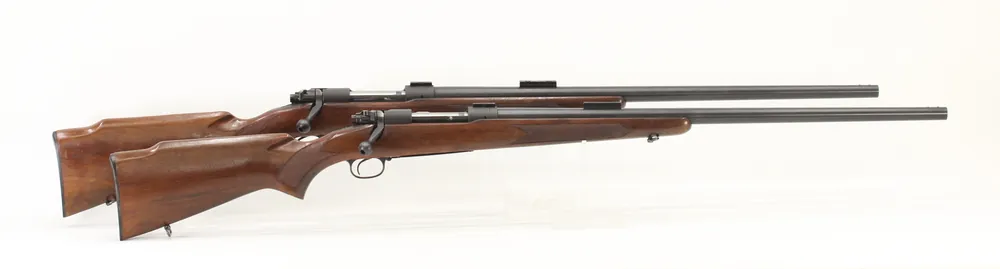.220 Swift Varmint Rifles – Matched Pair with Sequential Serial Numbers – 1963