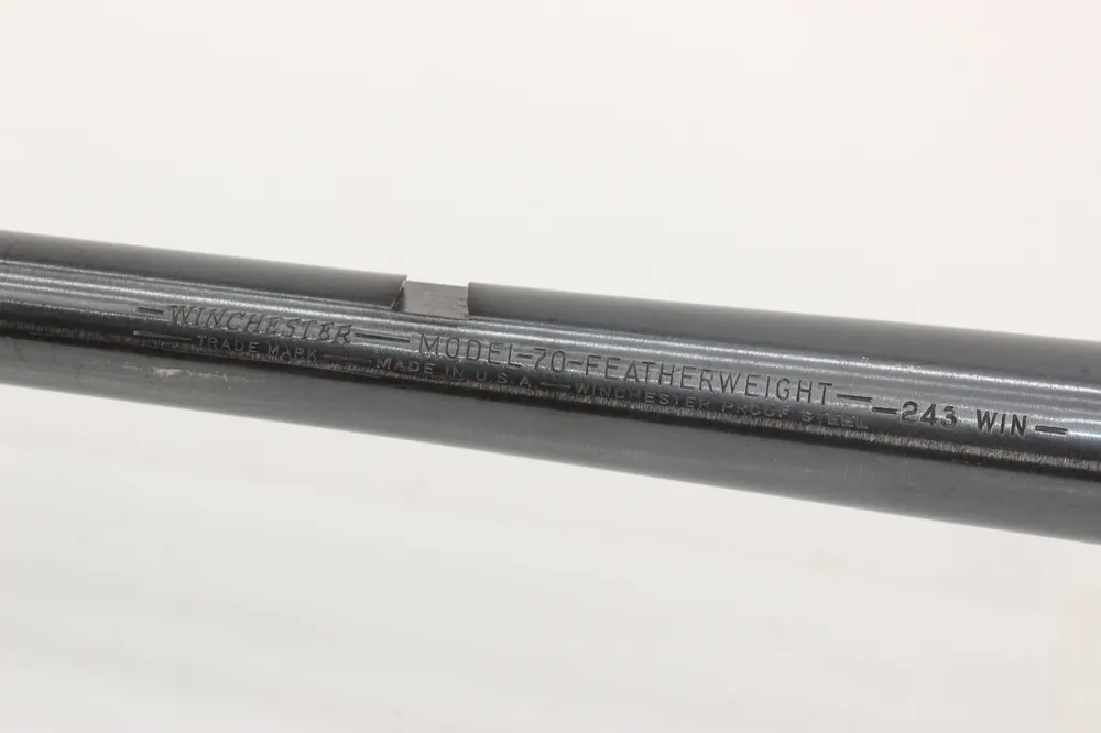 .243 Win Featherweight Barrel – 80% – 7 Sight Ramp