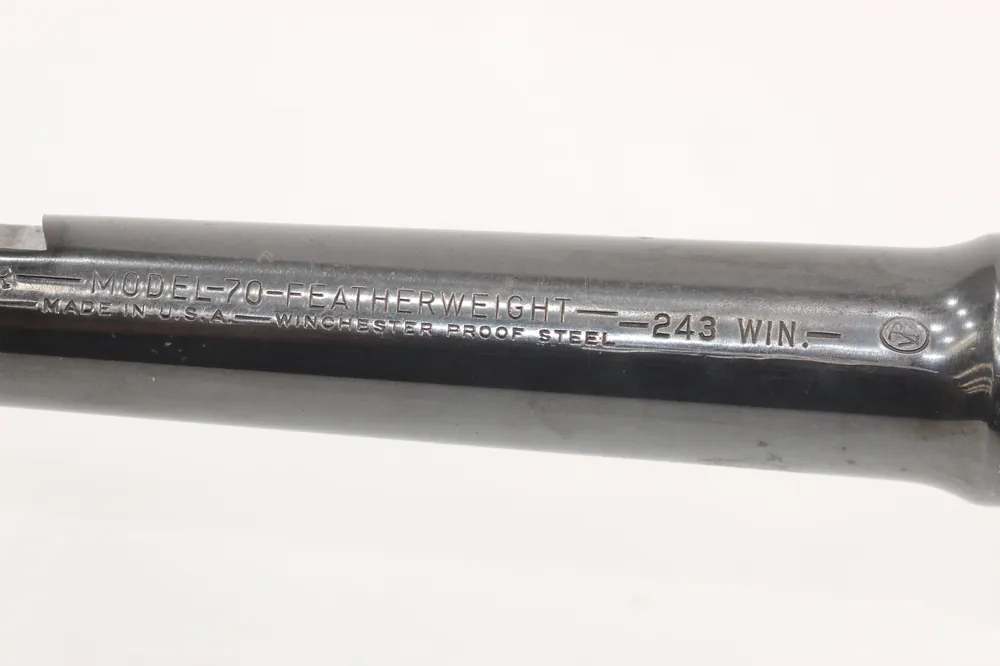.243 Win Featherweight Barrel – 80% – 5 Sight Ramp