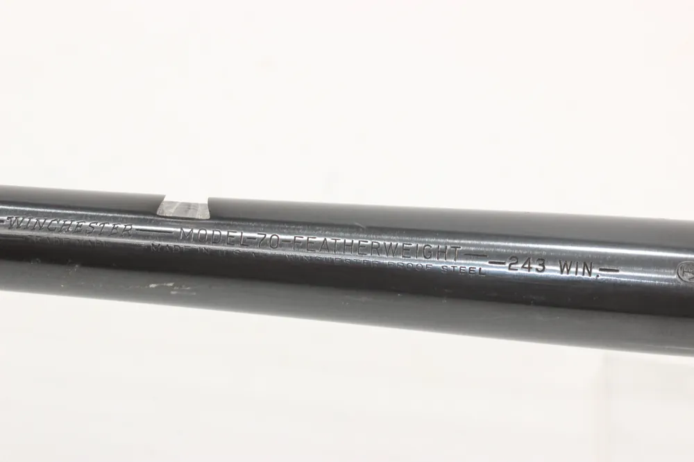 .243 Win Featherweight Barrel – 90% – 7 Sight Ramp (1958-1963)