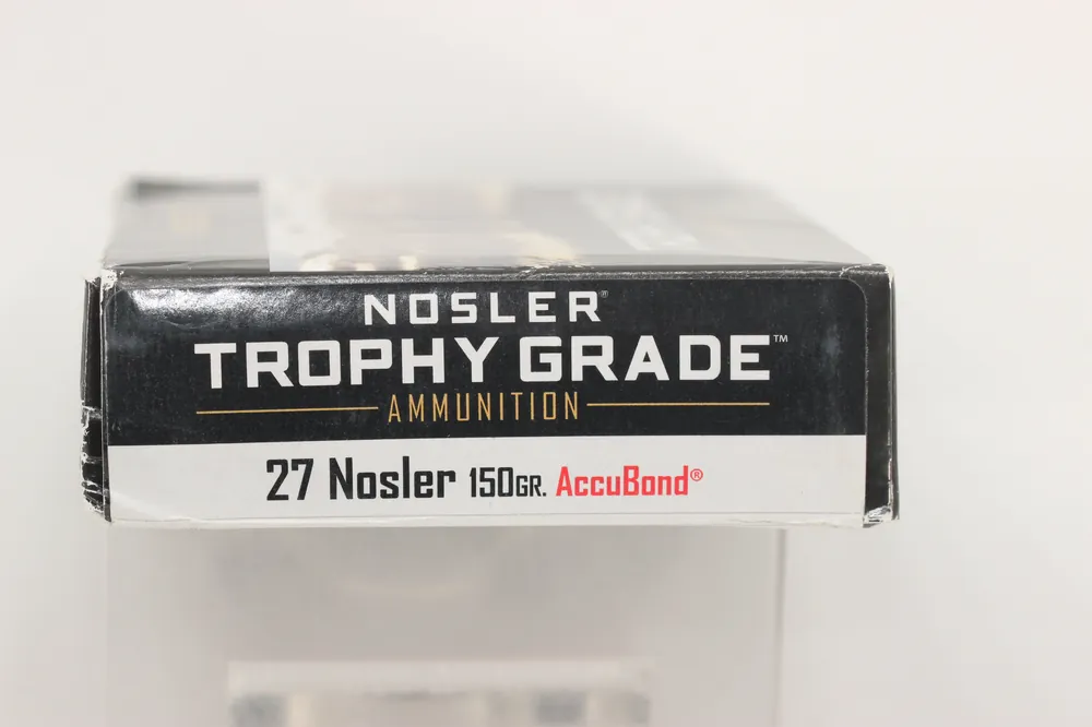 27 Nosler Ammo – 150 Grain AccuBond