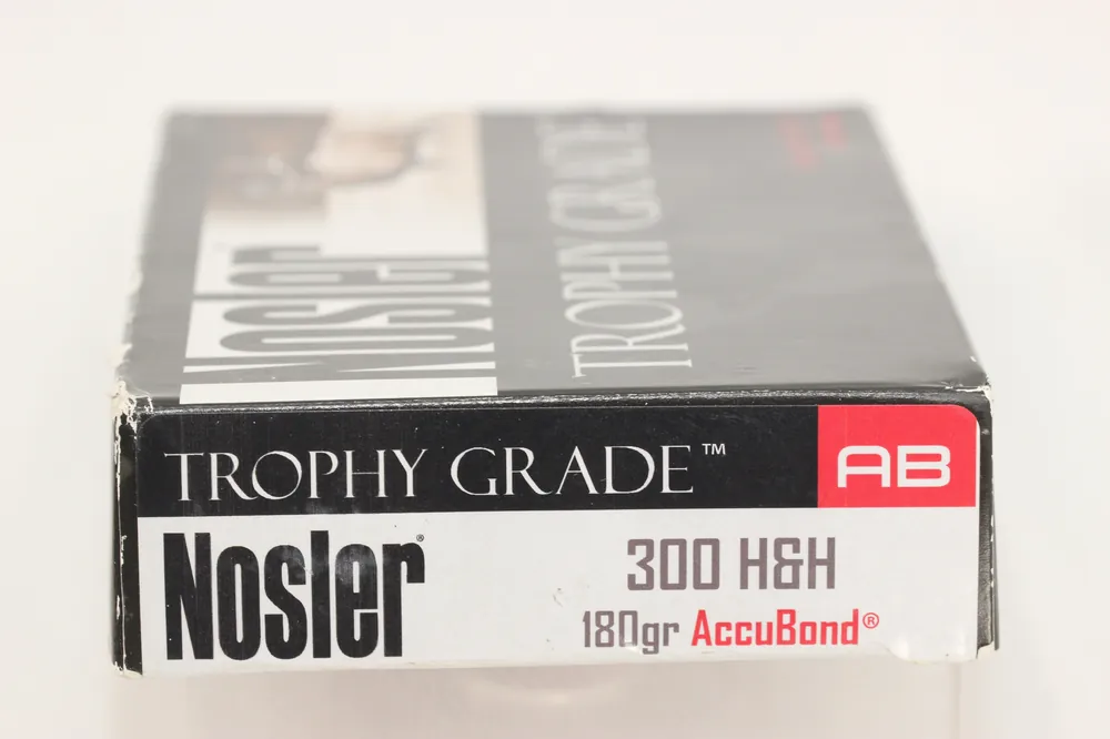 300 H&H Magnum Ammo – 180 Grain AccuBond