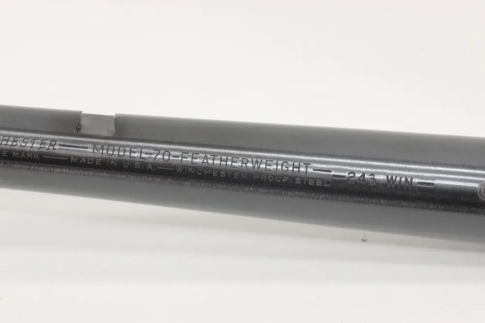 .243 Win Featherweight Barrel – 95% – 7 Sight Ramp