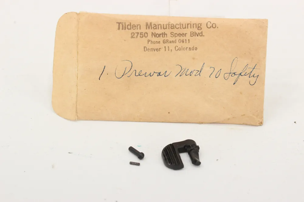 Safety Lever – Tilden – New, Old Stock, in Original Package, w/Instructions