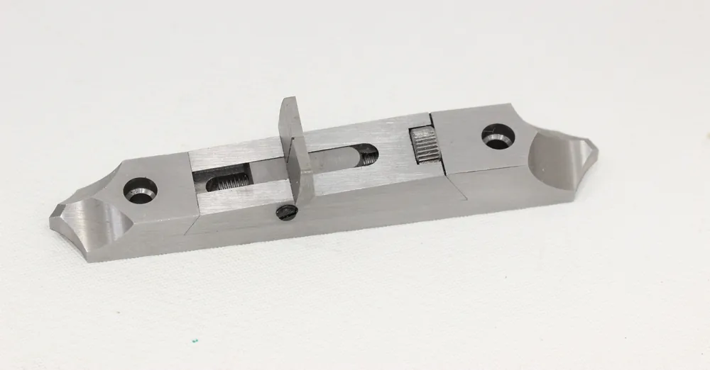 Adjustable Sporting Rear Sight for .458 African Rifle – Reproduction