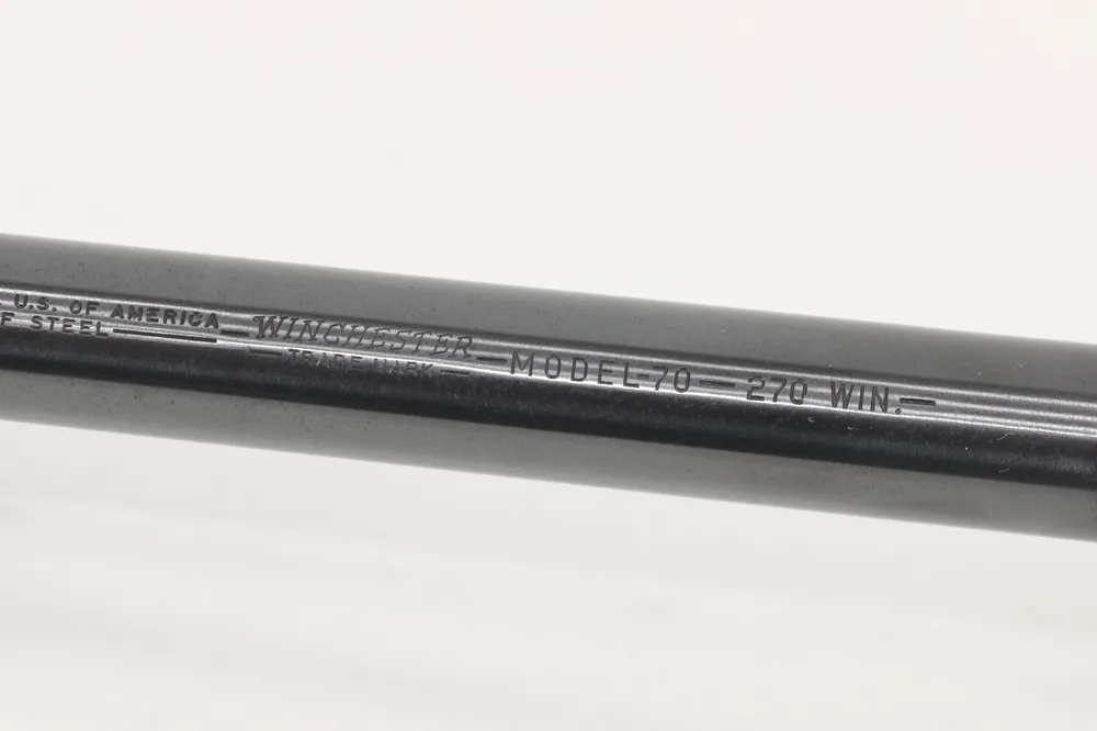 .270 Win. Standard Barrel – 1954 – Re-Blued