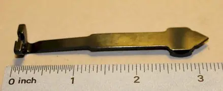 Sight – Rear Marble Flat top rifle .350-.630 ORIGINAL