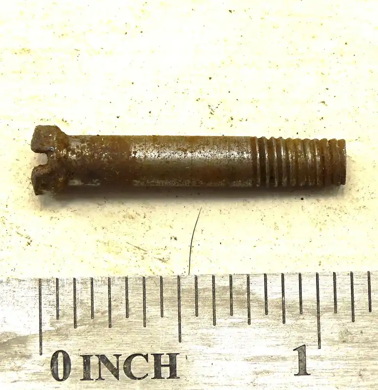 Tang SCREW Hopkins & Allen Model 822 Falling-block .22 caliber ORIGINAL