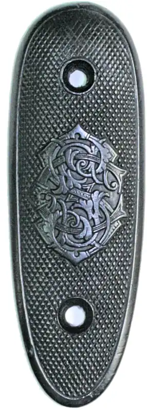 Buttplate C.S.Shattuck Later Double Hammerless Butt Plate Perfection, Unique & Ideal