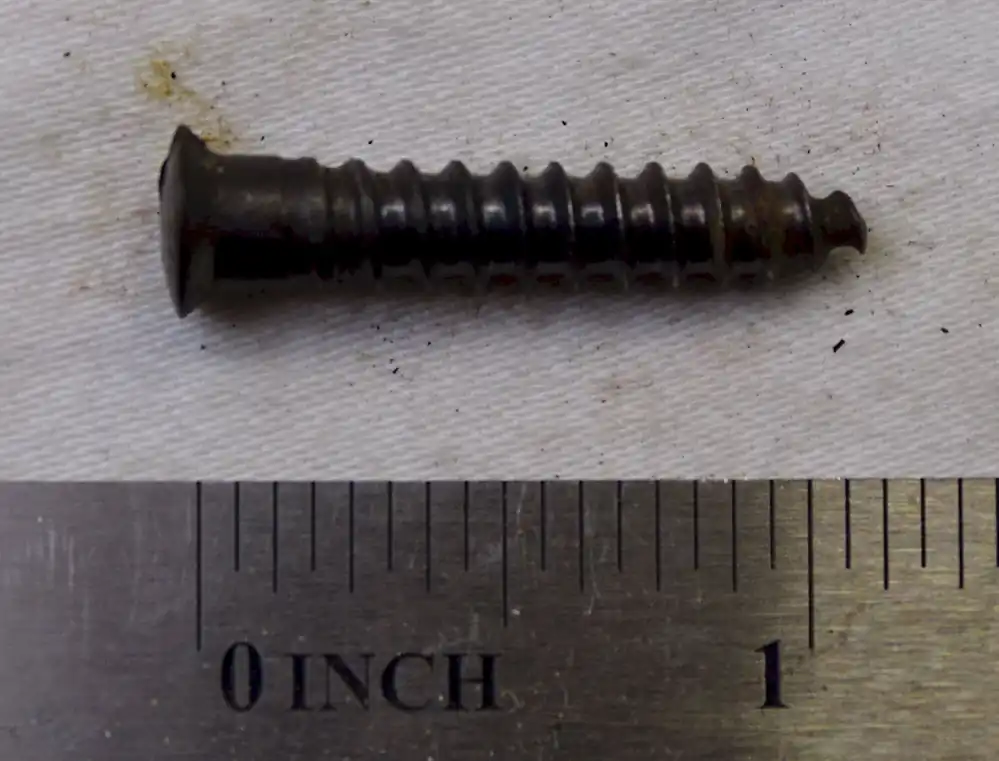 Wood SCREW Stevens Tip up rifle ORIGINAL
