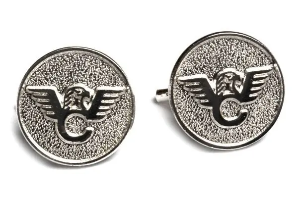 MEDALLION, STERLING SILVER, WILSON COMBAT, SET OF 2