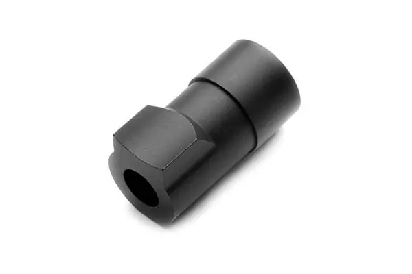 PLUG, GUIDE ROD, REVERSE, SUPPORTED FOR BULL BARREL, OPEN END, COMPACT, BLUE