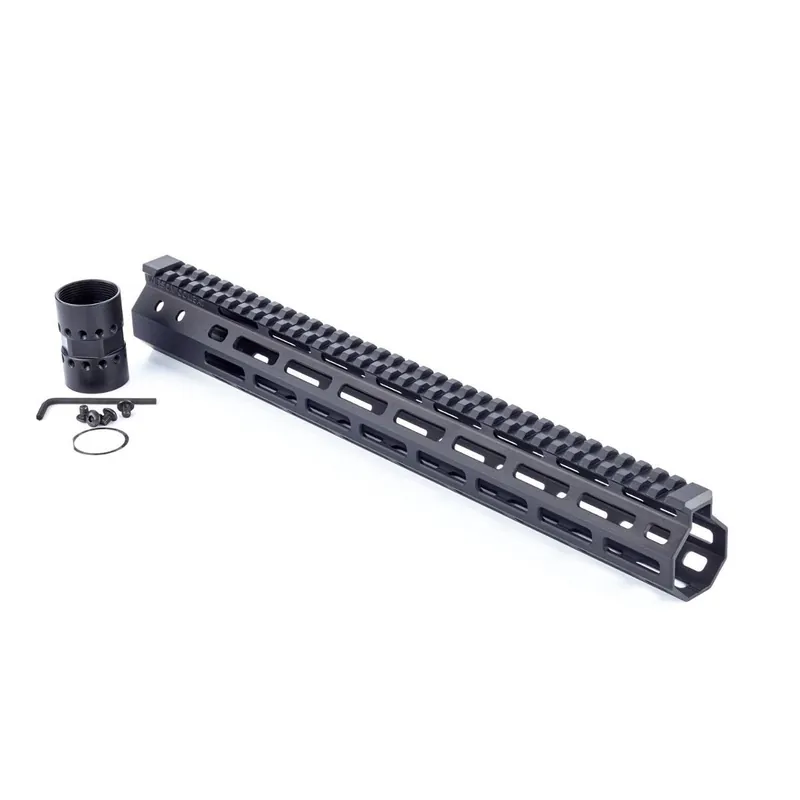 HANDGUARD, AR-15, M-LOK, 15″, BLACK ANODIZE