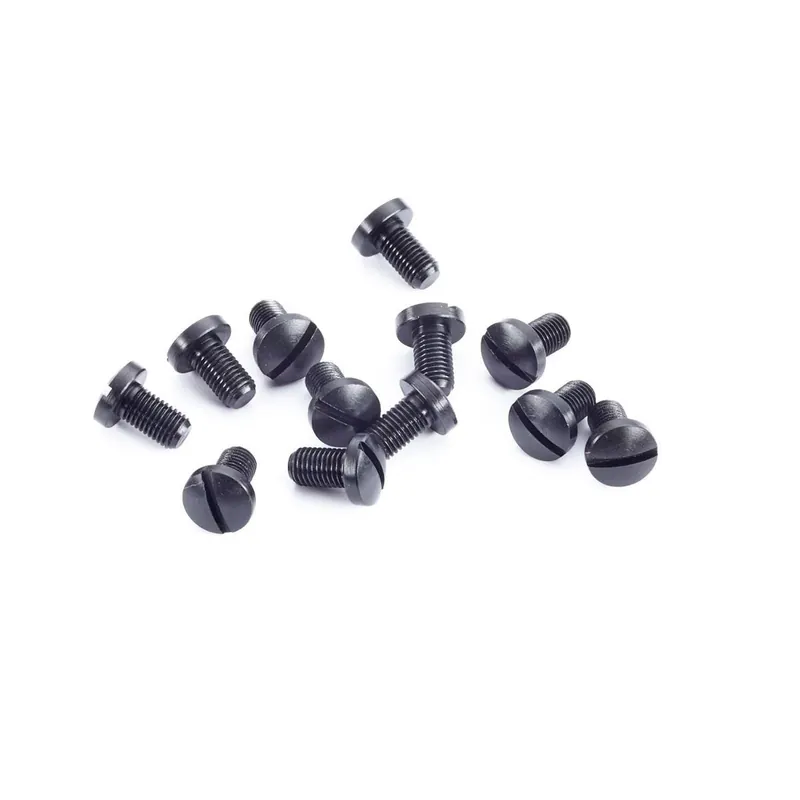 SCREW, 1911, GRIPS, SLOT HEAD, BLUE, PACKAGE OF 12