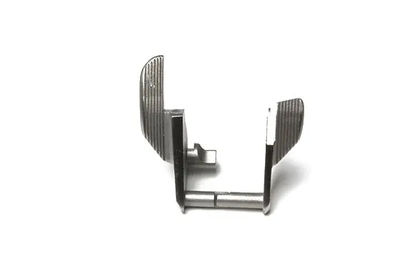 THUMB SAFETY, AMBIDEXTROUS, HIGH RIDE, 1911, CUT FOR CRIMSON TRACE LASER GRIPS, STAINLESS