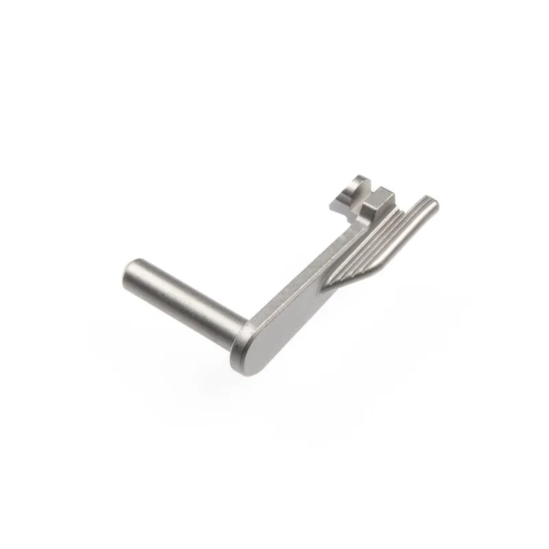 SLIDE STOP, 1911, .38 SUPER/9MM, SEMI-EXTENDED, BULLET PROOF, STAINLESS