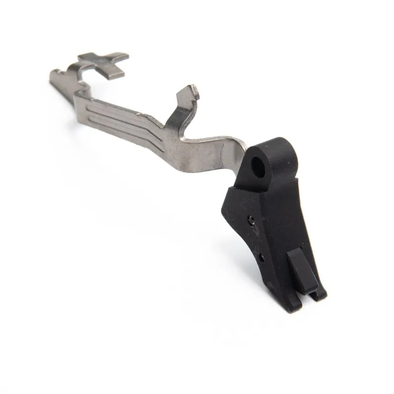 TRIGGER ASSEMBLY, PERFORMANCE, GLOCK, GEN 5, FLAT TRIGGER, BLACK/BLACK SAFETY