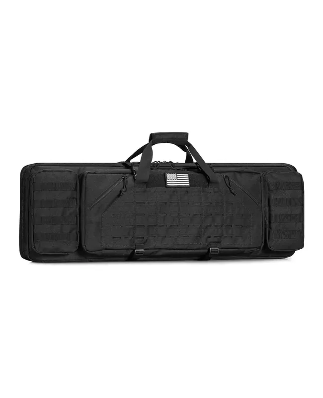 CVLIFE 42″ Soft Rifle Case Tactical Double Long Gun Bag