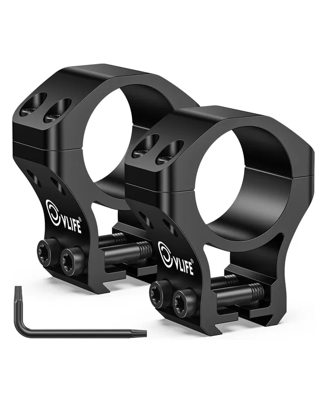 CVLIFE 1 inch Dovetail Scope Rings Mount for 3/8 inch or 11mm Dovetail Rails