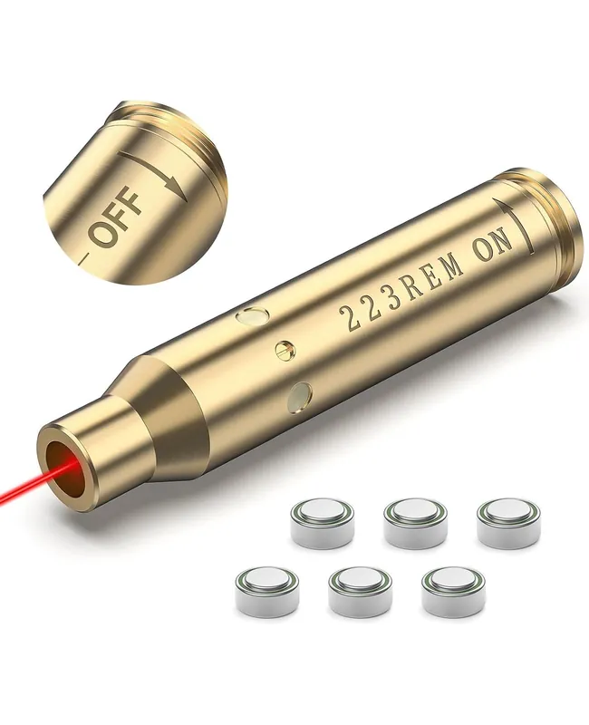 CVLIFE 223 5.56mm/350 LGND(9x43mm)/450 Bush Red Laser Bore Sight
