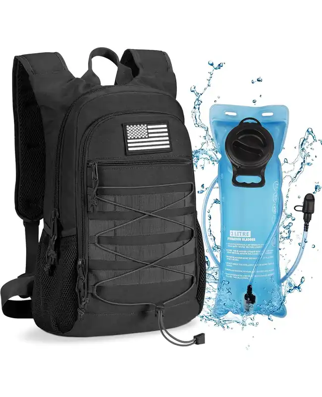 CVLIFE Hiking Backpack with 3L Water Bladder